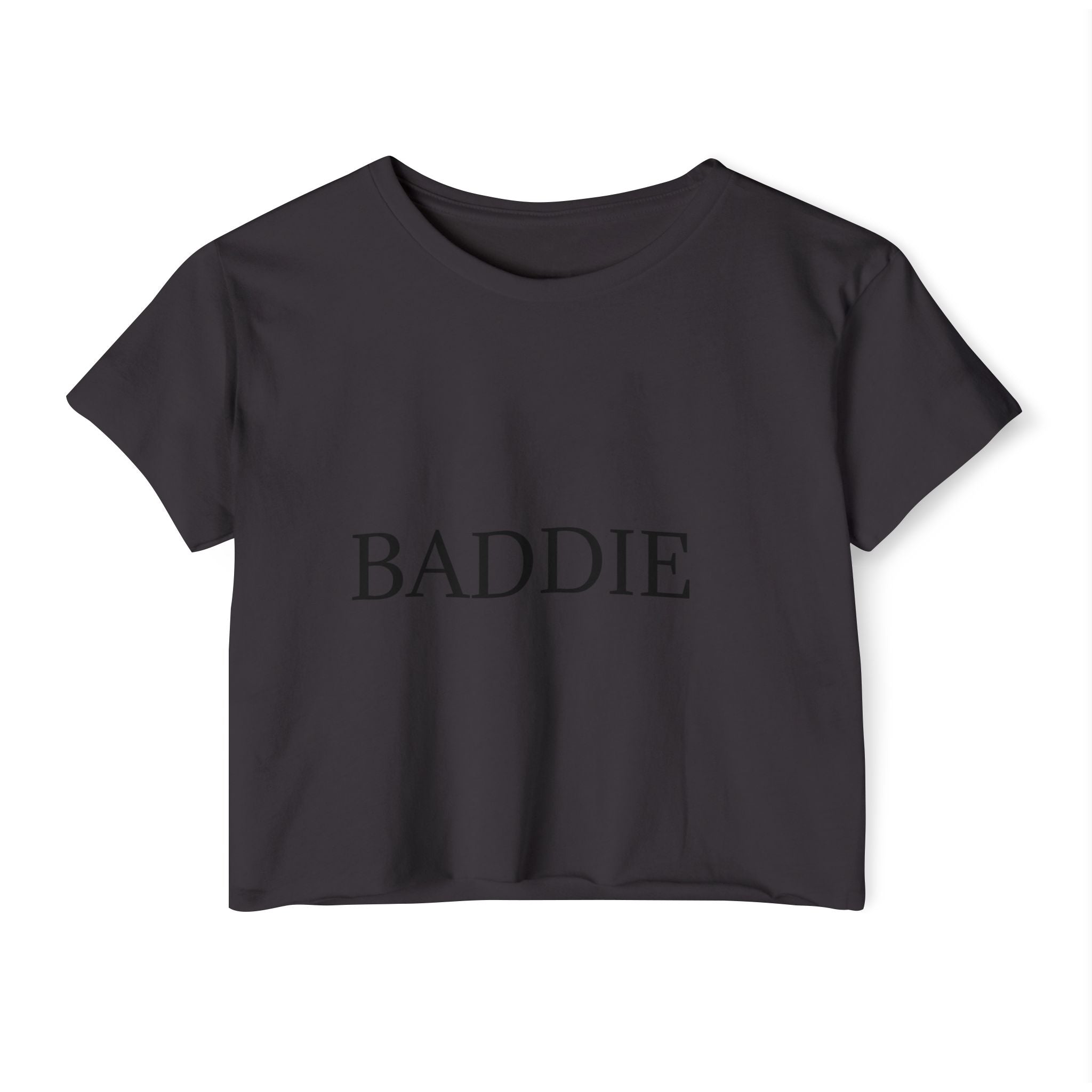 Baddie Crop Top — Ladies Festival Party Tee