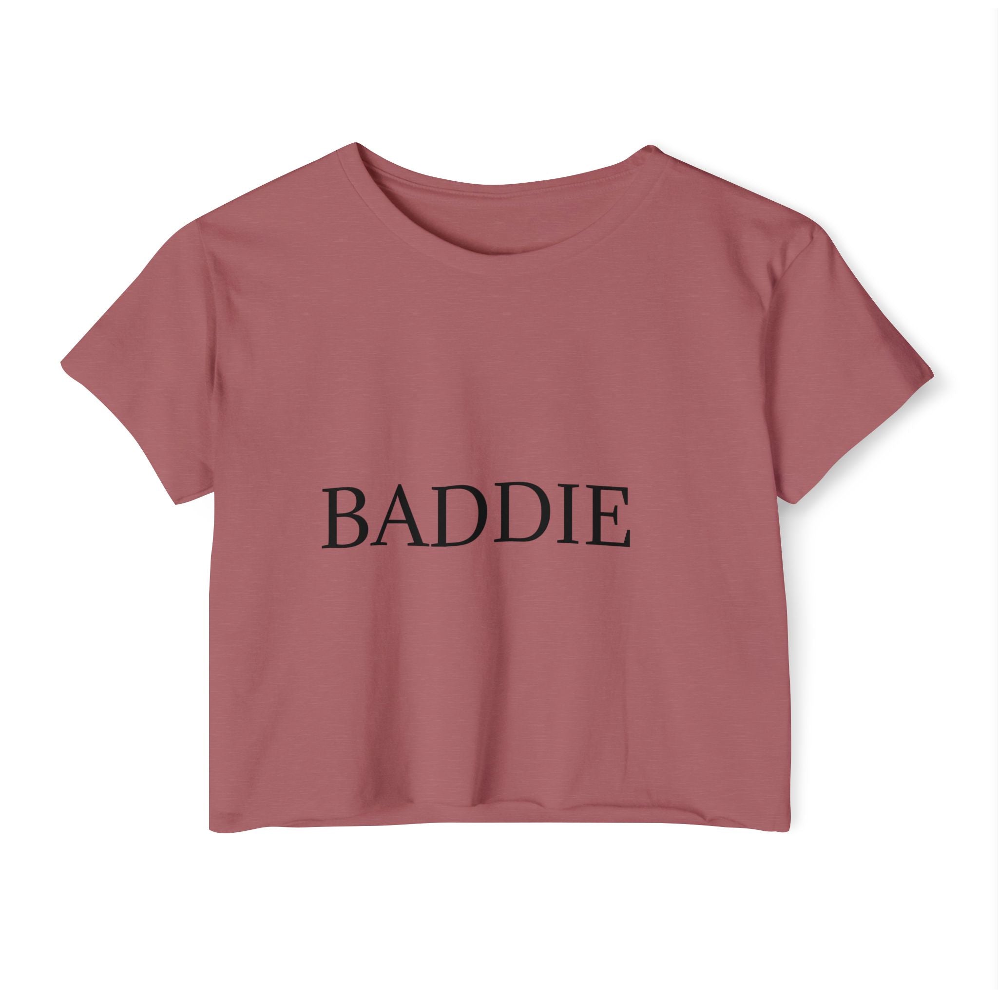 Baddie Crop Top — Ladies Festival Party Tee