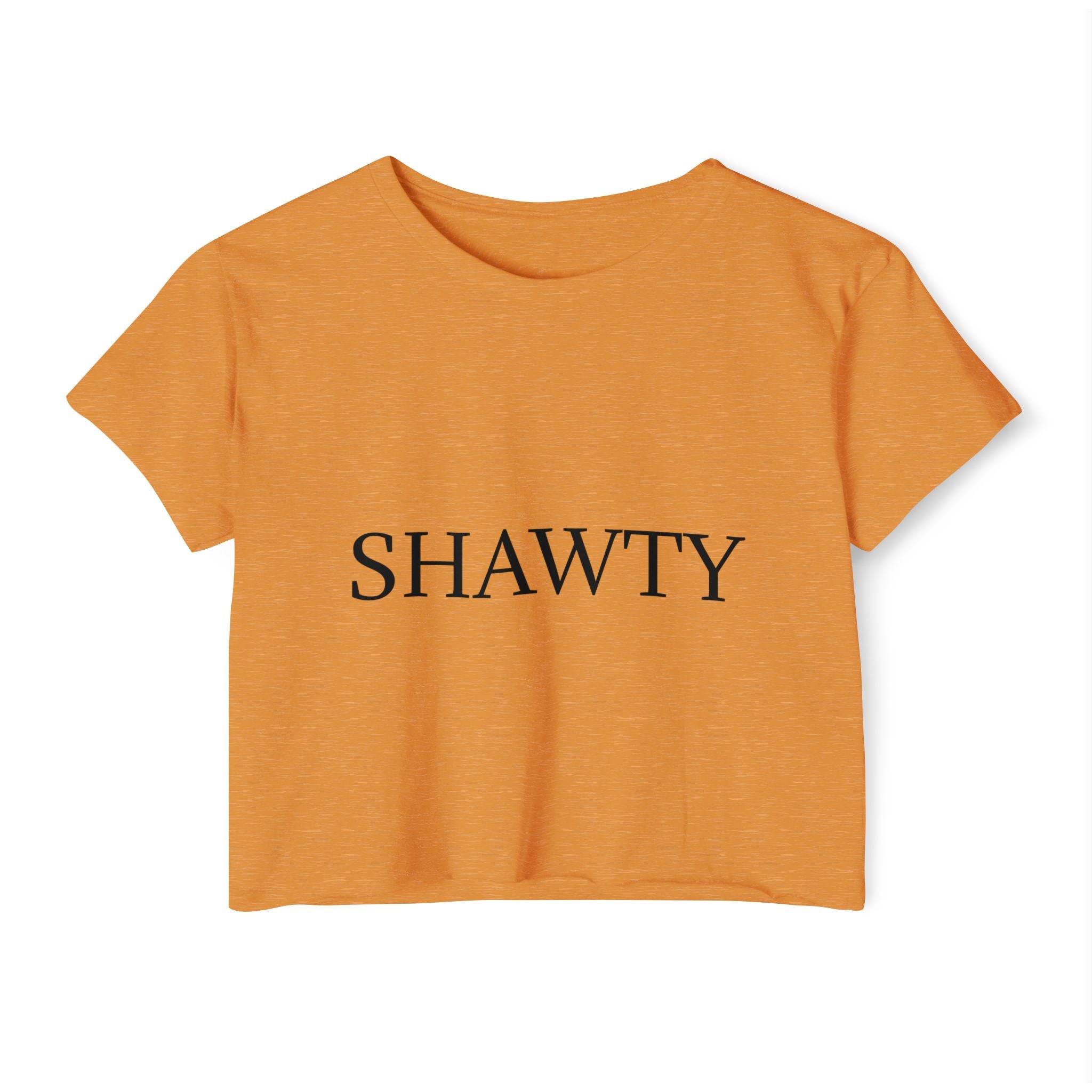 SH A W T Y Crop Top — Women's Festival Graphic Tee