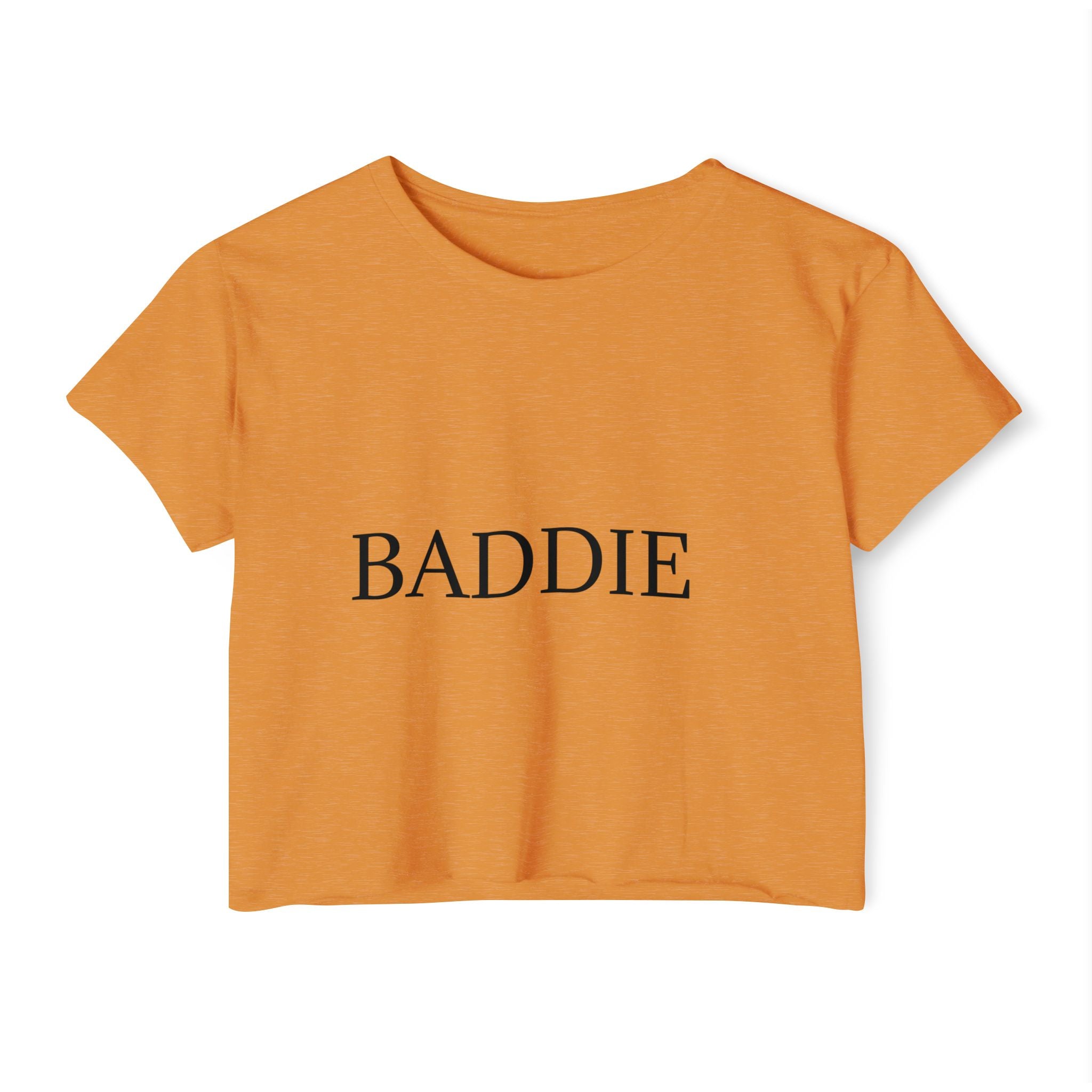 Baddie Crop Top — Ladies Festival Party Tee