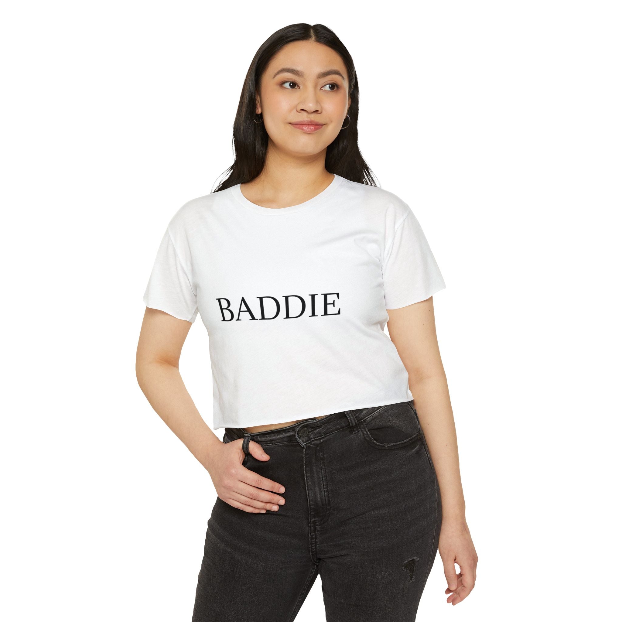 Baddie Crop Top — Ladies Festival Party Tee