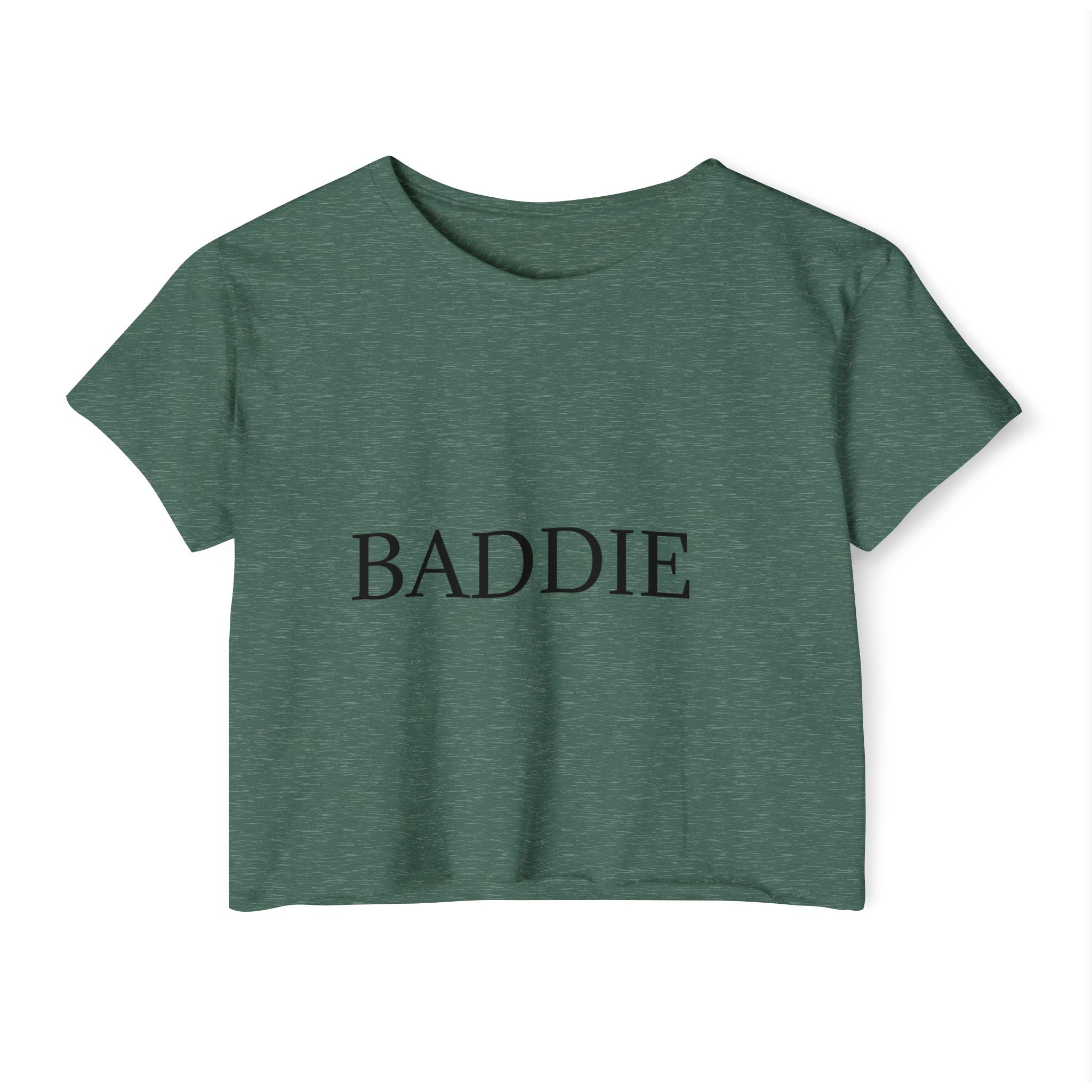 Baddie Crop Top — Ladies Festival Party Tee