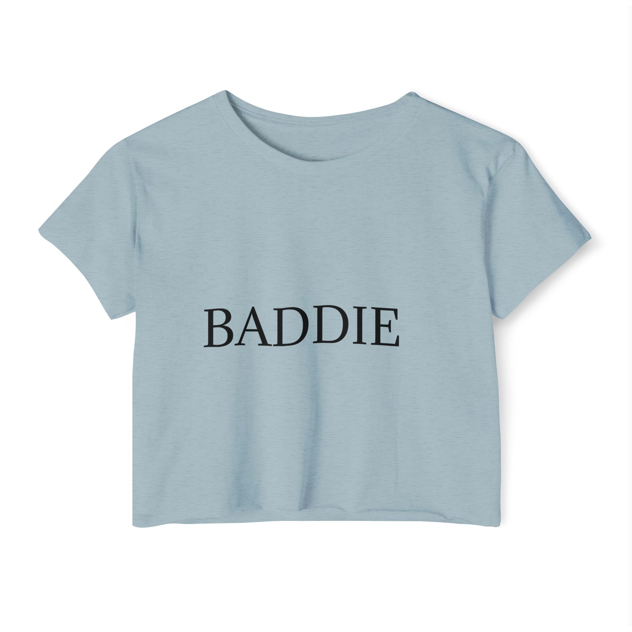 Baddie Crop Top — Ladies Festival Party Tee