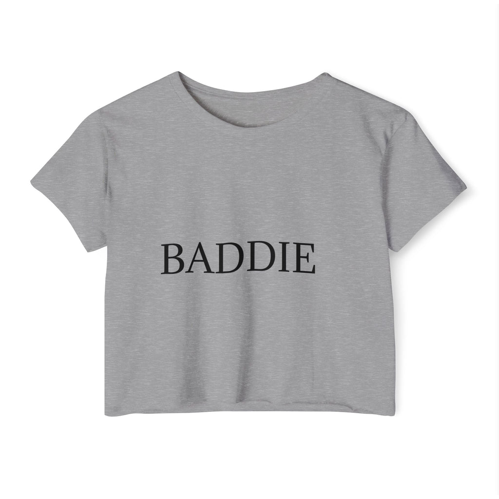 Baddie Crop Top — Ladies Festival Party Tee