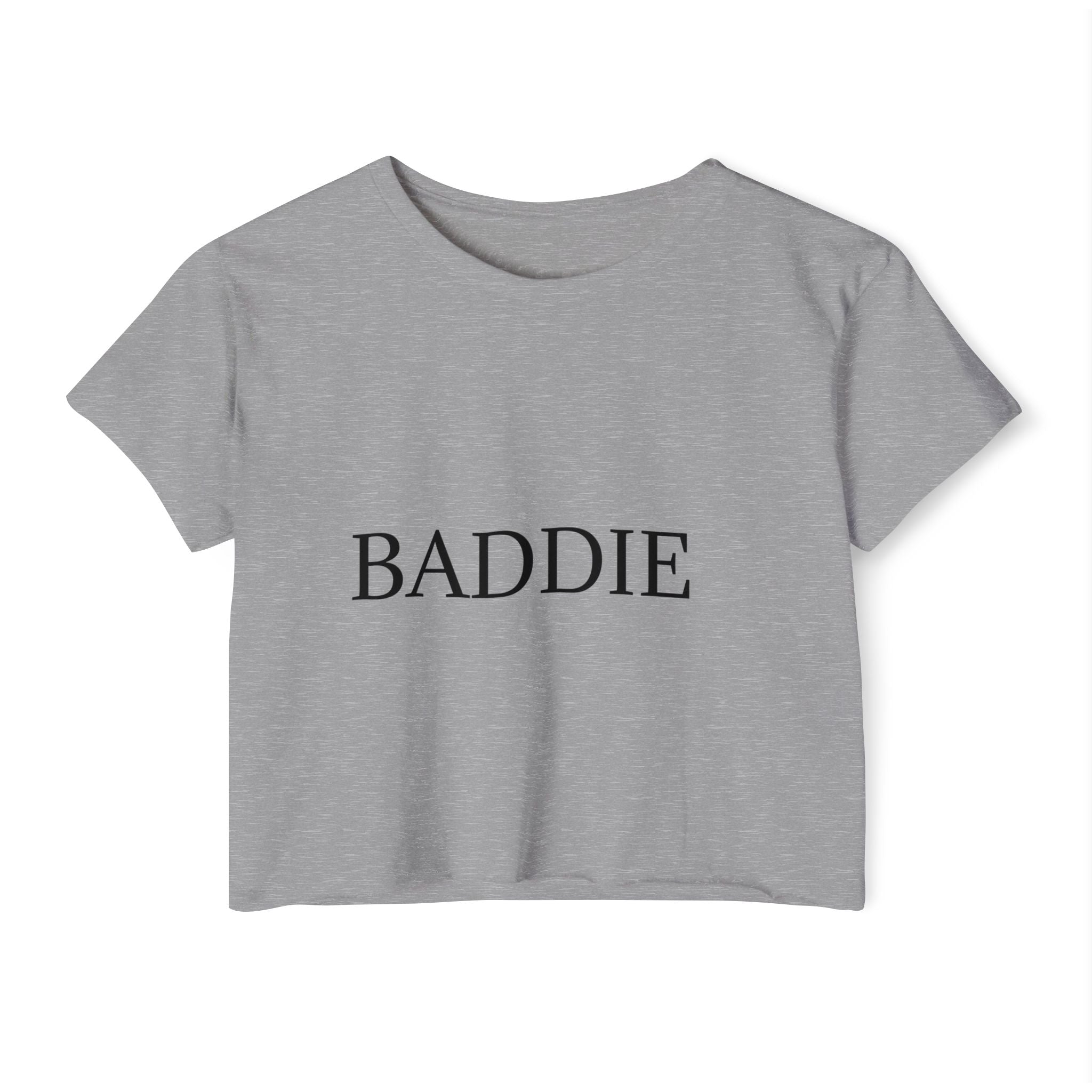 Baddie Crop Top — Ladies Festival Party Tee