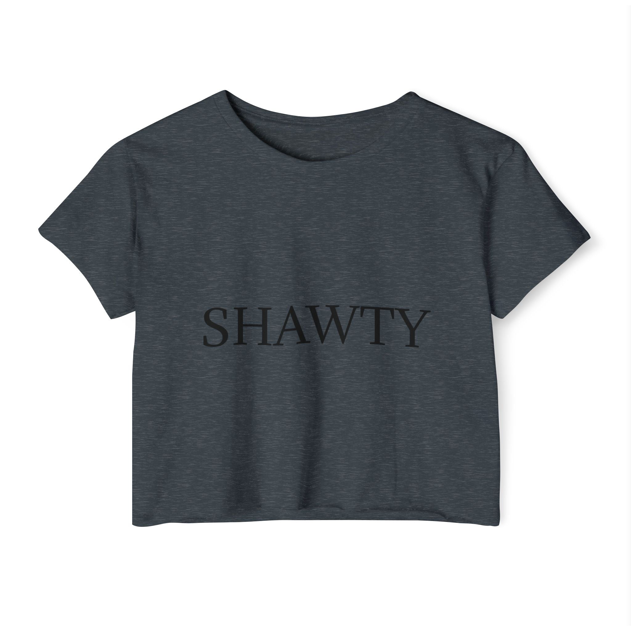 SH A W T Y Crop Top — Women's Festival Graphic Tee