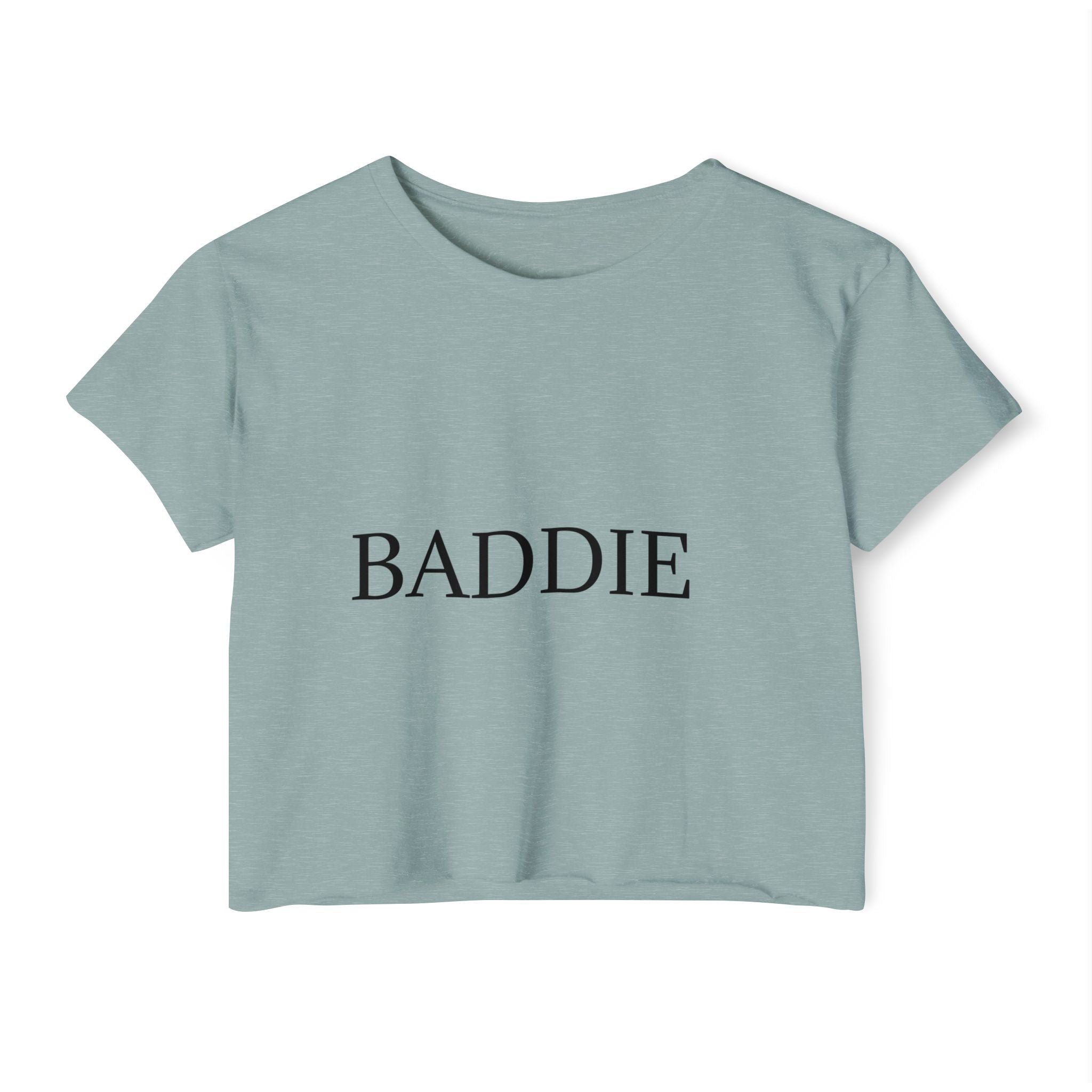 Baddie Crop Top — Ladies Festival Party Tee