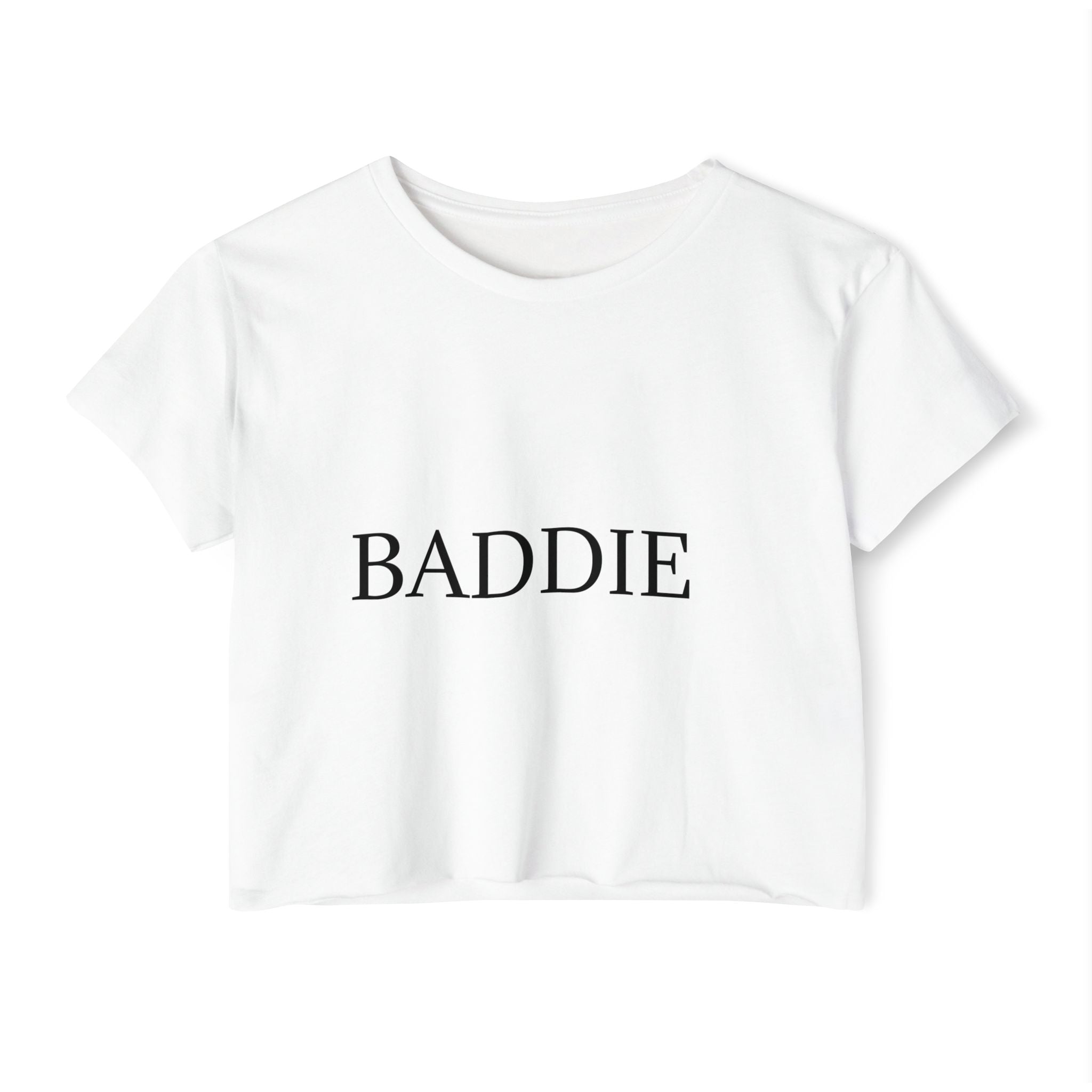 Baddie Crop Top — Ladies Festival Party Tee