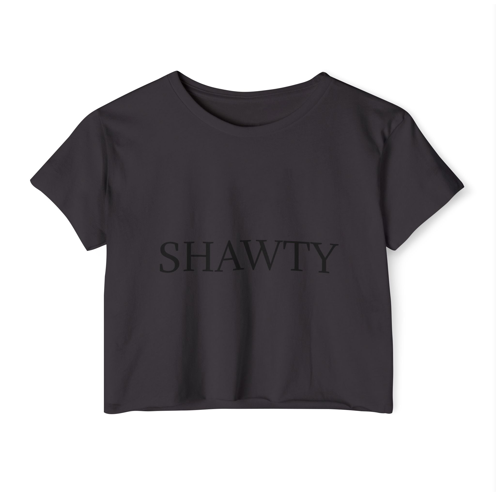 SH A W T Y Crop Top — Women's Festival Graphic Tee